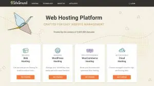 Siteground Hosting Website Screenshot