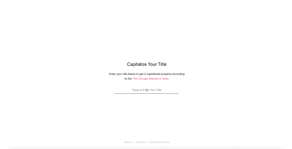 Title SH Homepage Screenshot